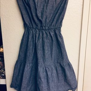 Cute strapless summer dress
